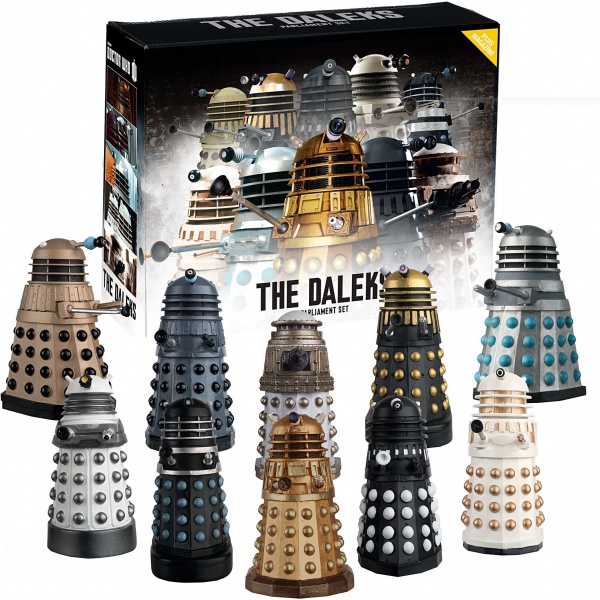 Doctor Who Dalek Figure Parliament Eaglemoss Box Set #1